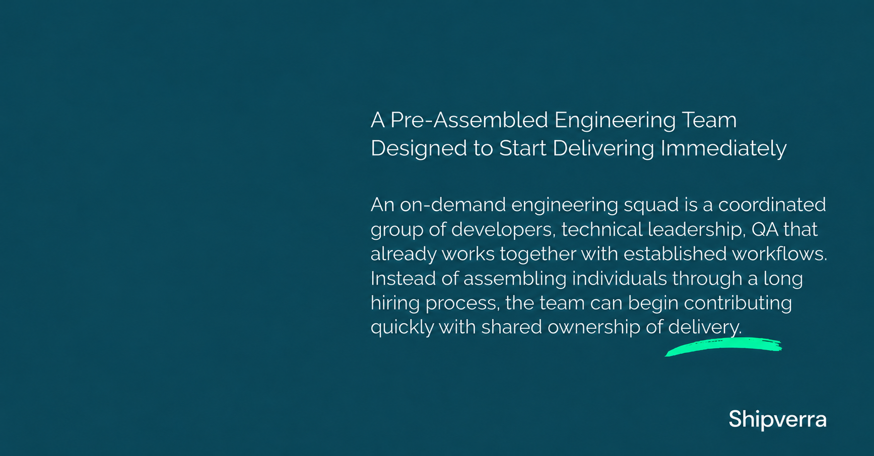 On-Demand Engineering Squads: How to Build &amp; Scale Faster