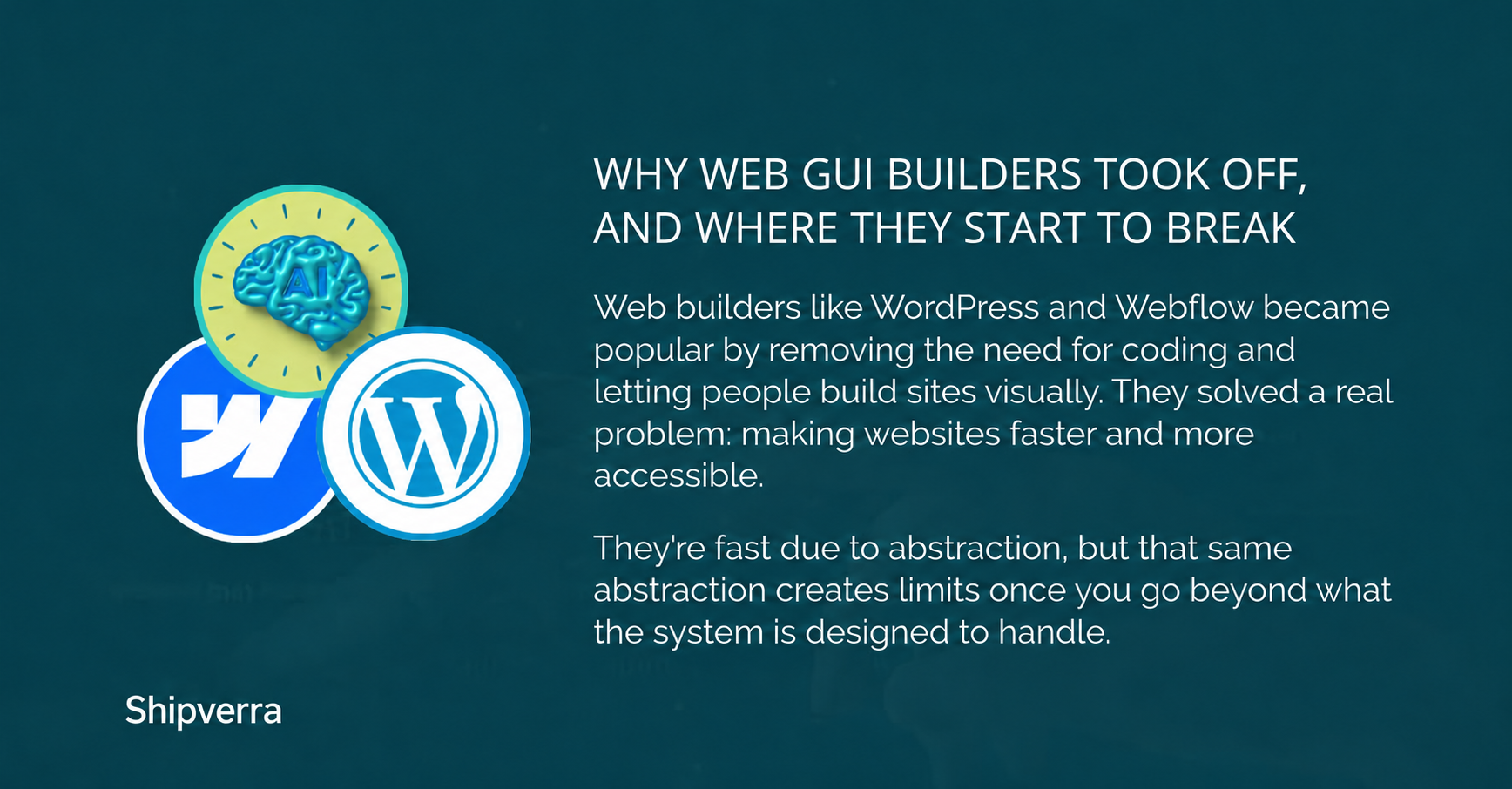 Are Web GUI Builders Dead? AI vs Drag-and-Drop Development